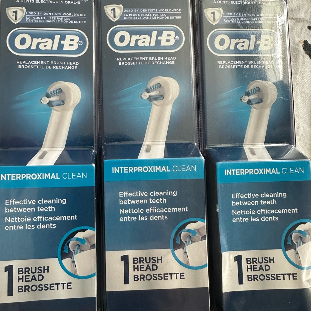 Interproximal Clean Replacement Brush Head - White